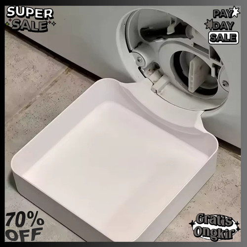 Washing machine drainage tray - machine,