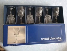 6 Cristal D`Arques Chantilly