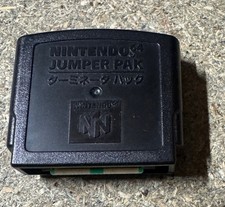 N64 Jumper Pak Official Nintendo Accessory Console Memory Pak NUS-008 Genuine 