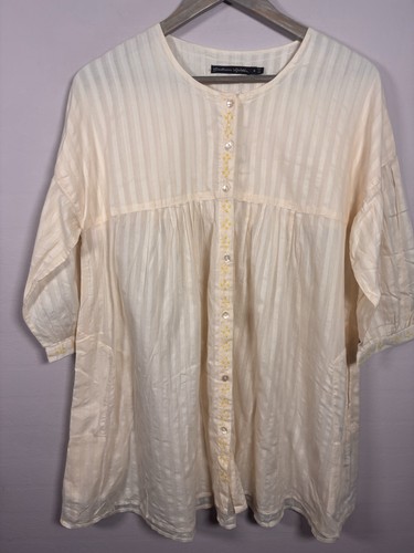 Gudrun sjoden cream striped - gudrun,