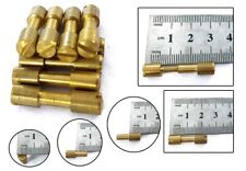  6x Brass Corby Bolt Rivets, Knife Scale Handle Making Bushcraft tool decoration