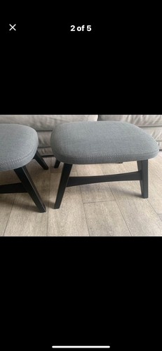 Ikea foot stool grey - ikea, x