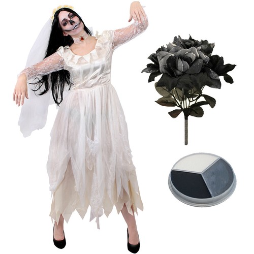 Ladies ivory ghost bride - ghost,