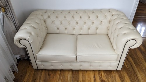 Chesterfield seater sofa - seater, bed