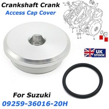 Crankshaft Crank Cap w/ O-ring
