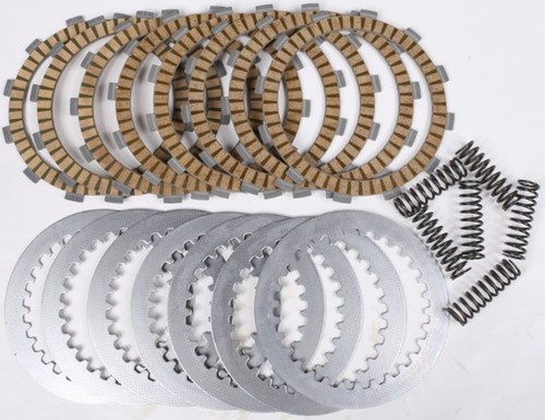 Clutch discs with spacers and - discs,