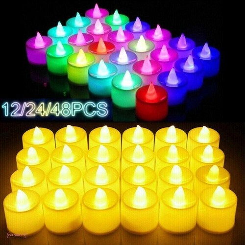 60pcs led tea lights - led, candles