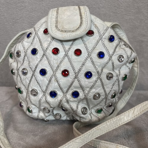 Vintage white leather - vintage,
