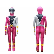 Power Cosplay Rangers Costume Jumpsuit Kids Adult Party Fancy Dress Outfit Gifts