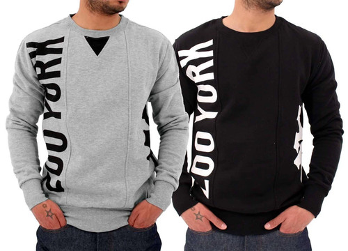 Zoo york mens sweatshirt crew - zoo,
