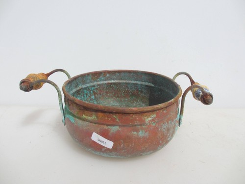 Vintage copper trough - tub, old