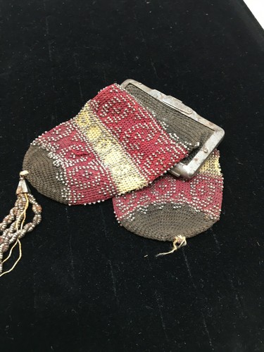 Antique chatelaine coin - antique,