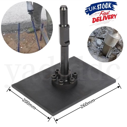 Hex drill tamper - hex, shank