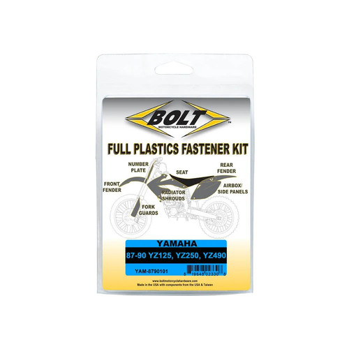 Bolt plastic fastener kit - plastic,