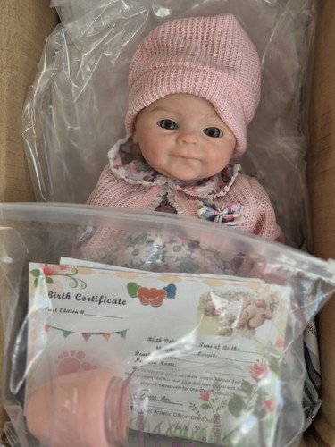 Reborn silicone baby doll - reborn,