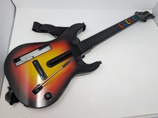 Nintendo Wii Guitar Hero World Tour Sunburst Guitar Red Octane Tested Working