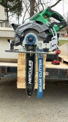 Beam cutter circular saw - cutter,