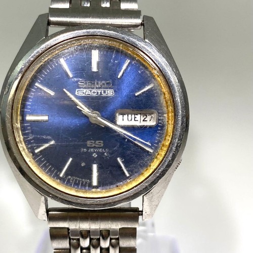 Seiko vintage wristwatch 6106 - wristwatch,