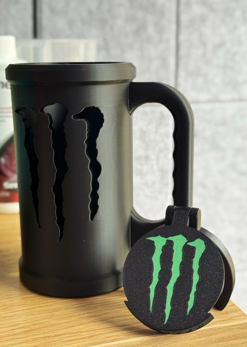 Monster energy can - can, cup