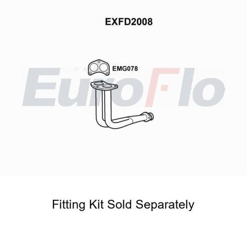 Rear muffler silencer insert - rear,