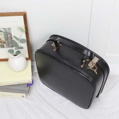 1950 black vanity - vanity, case