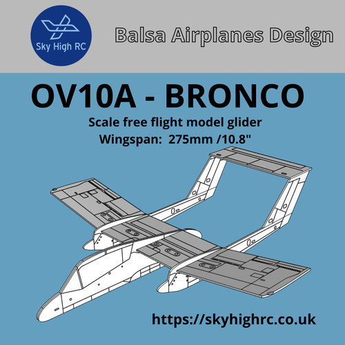 10a bronco 11in scale - 11in, hand