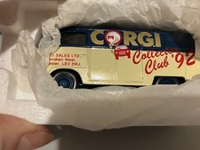 Corgi Collectors Club 1992  Camper Van (Yellow / Blue)  In original box 
