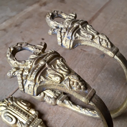 Antique curtain tie - curtain,