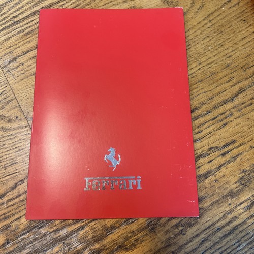 Ferrari sales brochure 360