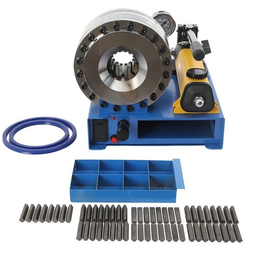 Manual hydraulic hose crimper - hose,