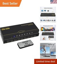 Durable 8 Port HDMI Selector
