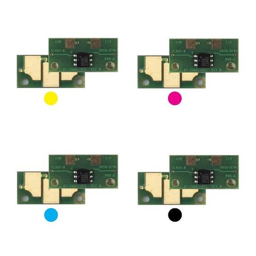 Toner chip c k fits - chip, y/m/c/k