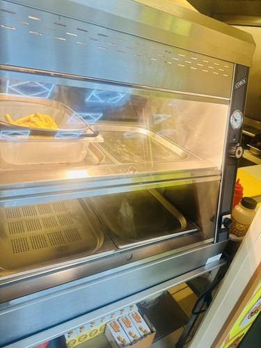 Food warmer cabinet - cabinet, display