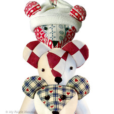 Teddy Bear Soft Toy Sewing PATTERN Keepsake Bear, Memory Bear, My Fabric Heaven