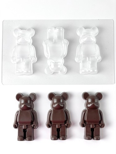 Mold for chocolate - , "bearbrick