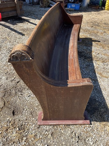 Antique curved church - curved,