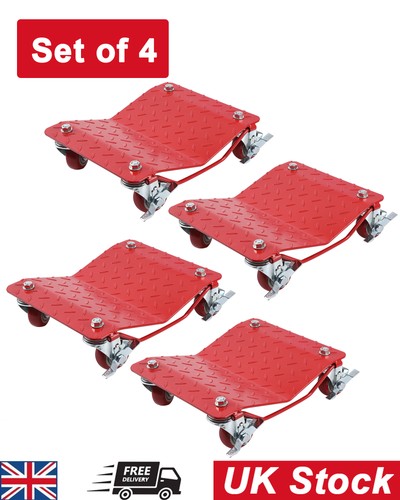 4pcs car wheel - dolly, heavy