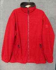 Wynster Oregon Red Fleece Jacket Windresister Outdoor L
