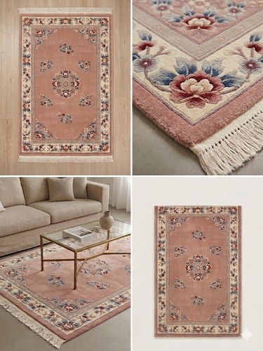 Handmade chinese rug wool - handmade, ,wool