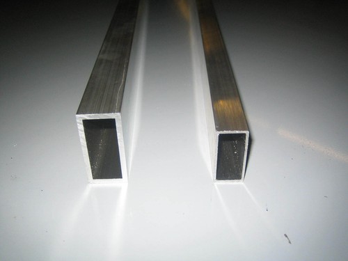 Aluminium rectangle tube - aluminium,