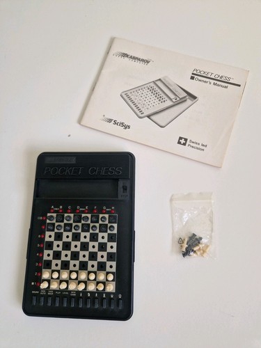 Kasparov pocket chess computer - pocket,
