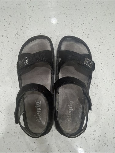 Alegria women black - women's, leather