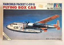 Italeri No: 146, Fairchild Packet C-119 G Flying Box Car -ar-