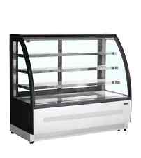 NEW TEFCOLD LPD1700C CURVED CAKE DISPLAY CABINET CHILLER FRIDGE RRP £3300