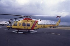 Netherlands Air Force Agusta-Bell AB 412 Helicopter 1995 35mm Slide #2, HE894