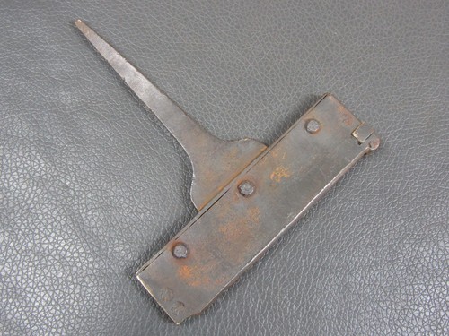 Vintage bookbinders brass type