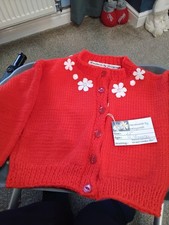 Hand knitted baby Cardigan