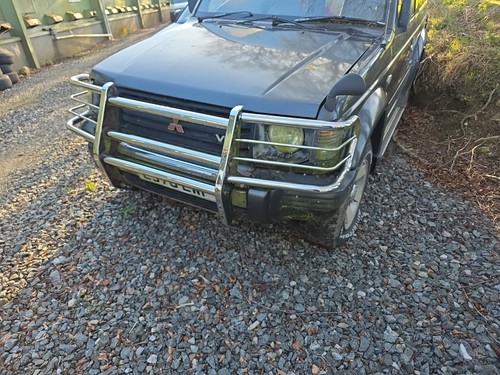 Mk2 pajero bull bar - mk2, chrome