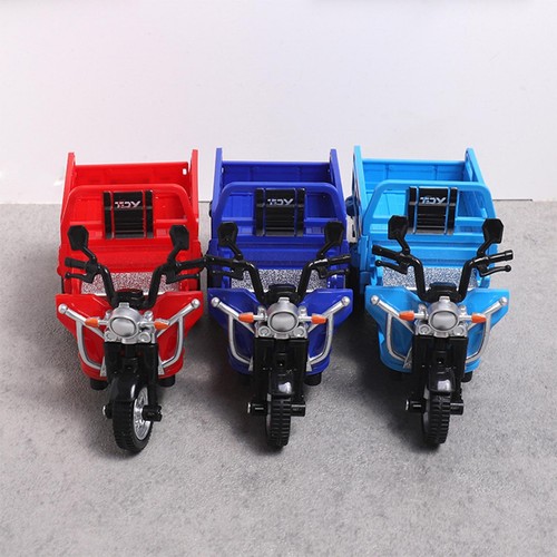 Pull back tricycle toy - back, three