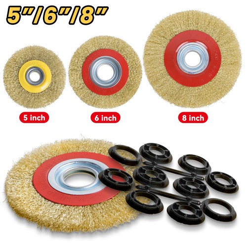 Wire wheel grinder - 5"/6"/8",
